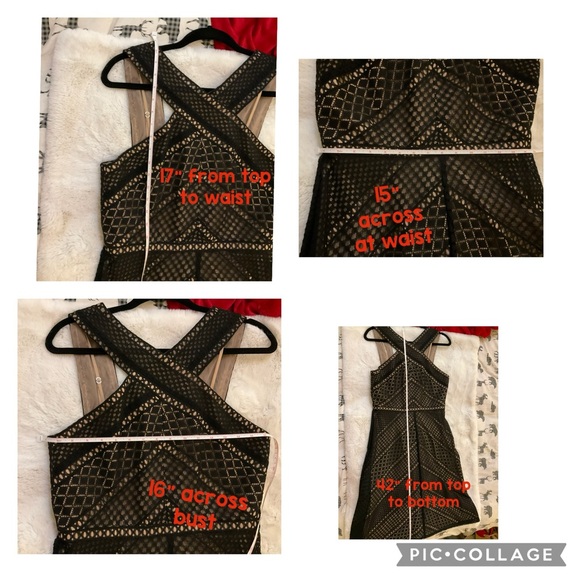 Stunning BCBG MaxAzria mid length black dress - Picture 2 of 7